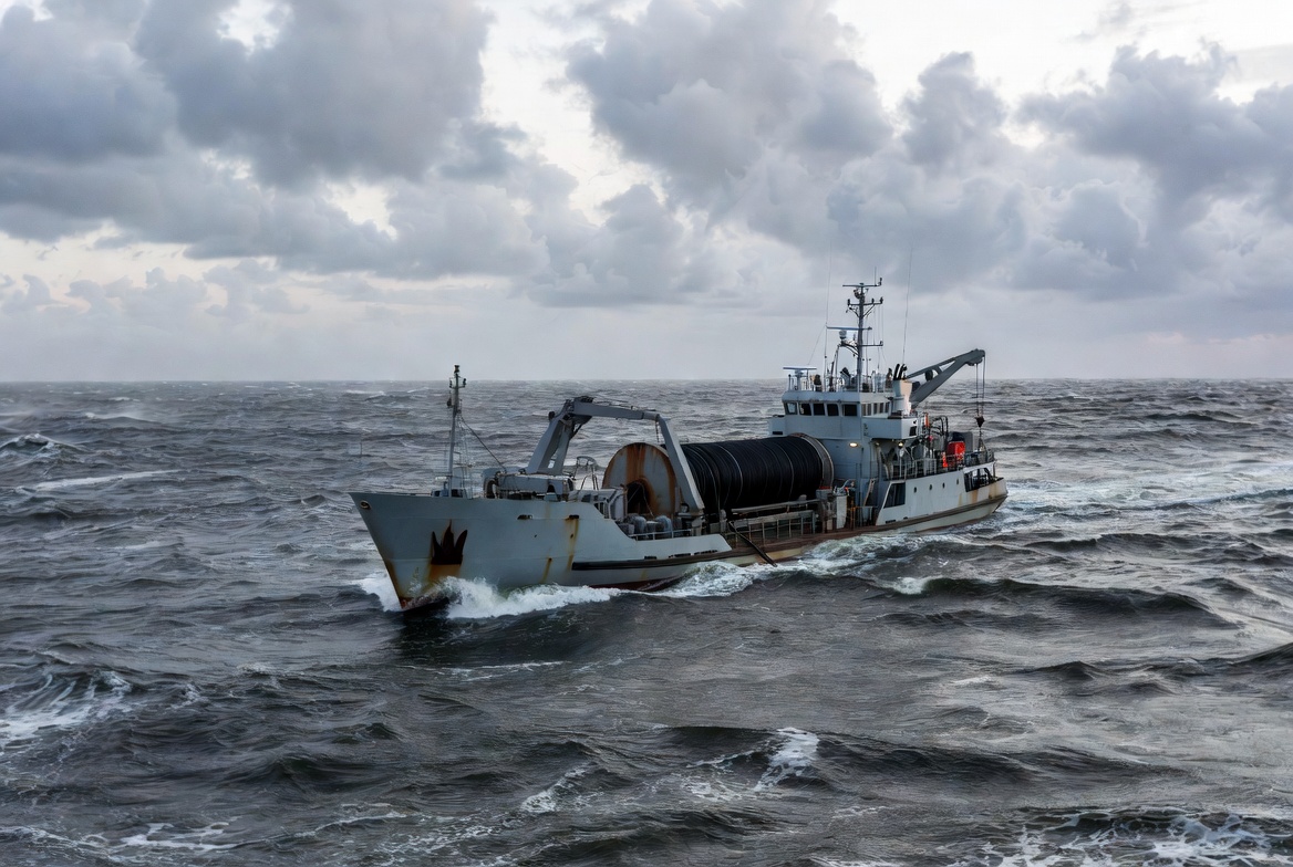 Two simultaneous theaters — Baltic Sea and Taiwan map with cable cuts in February 2026